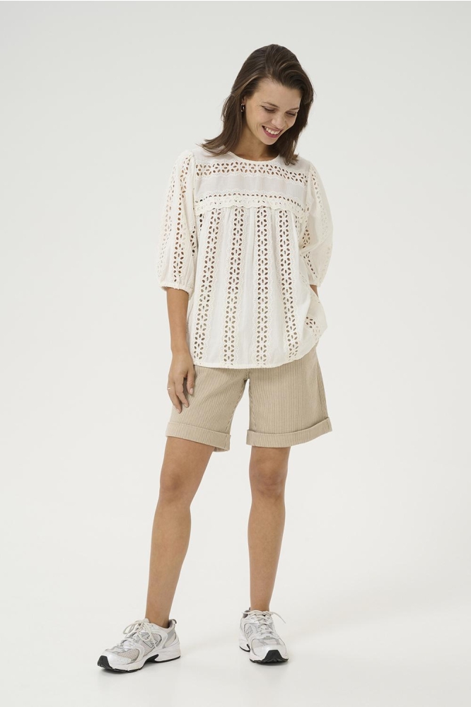 KARANDY BLOUSE 10509727 110602 CHALK